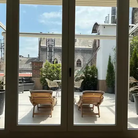 Lägenhet Penthouse By The Danube Budapest