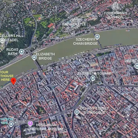 Lägenhet Penthouse By The Danube Budapest